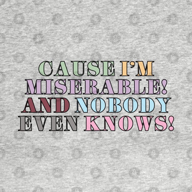 Nobody Even Knows! by Likeable Design